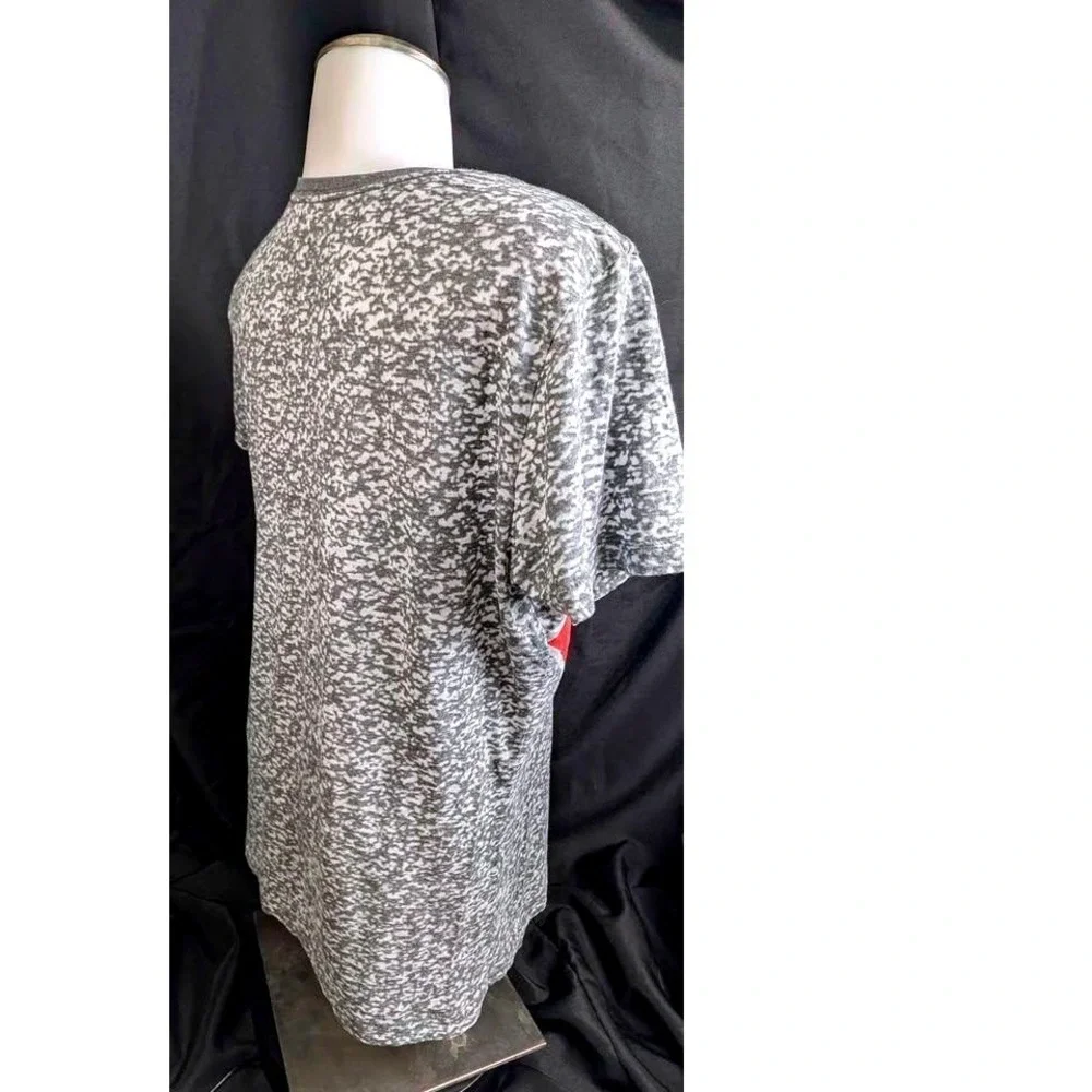 Nike Cincinnati Reds Cooperstown Collection Shirt~Gray Burnout~Mr Redlegs~Large